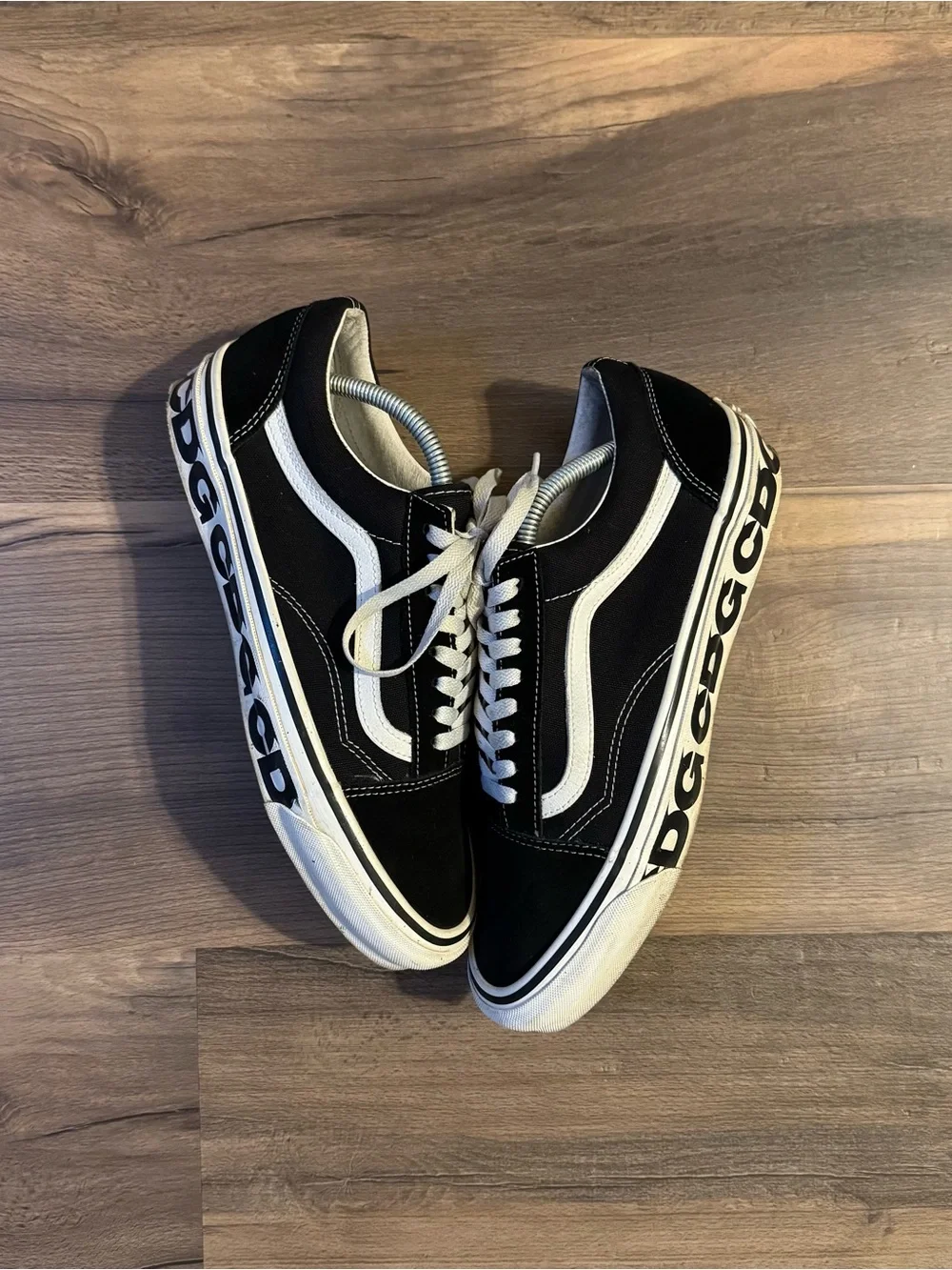 VANS Old Skool LX Black White 10 OG Box Comme Des Garçon School CDG Collab Men